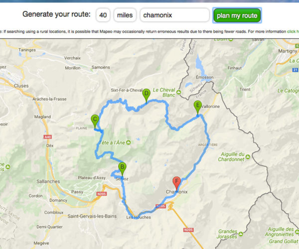 Mapeo - Route Planning